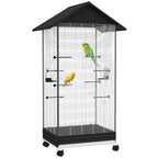 Cage à oiseaux d’intérieur haute