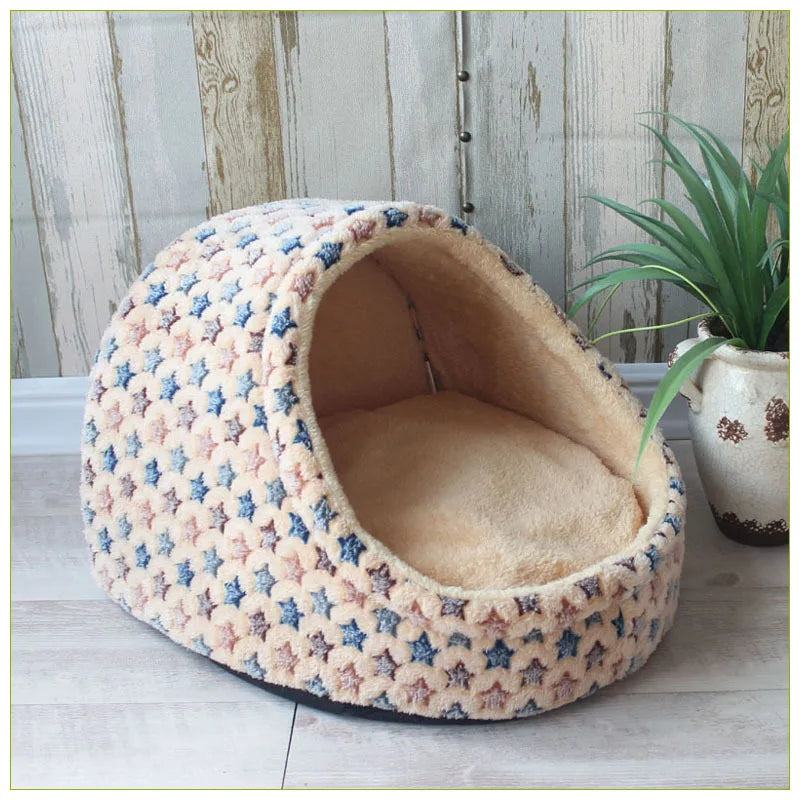 Panier chien forme œuf