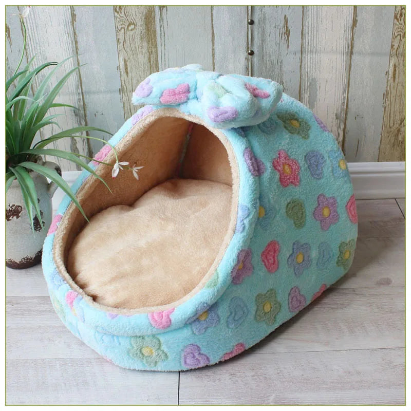 Panier chien forme œuf