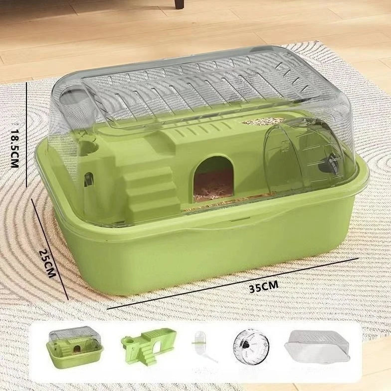 Petite cage plastique à rongeur