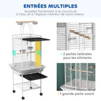 Volière petit et moyen perroquet