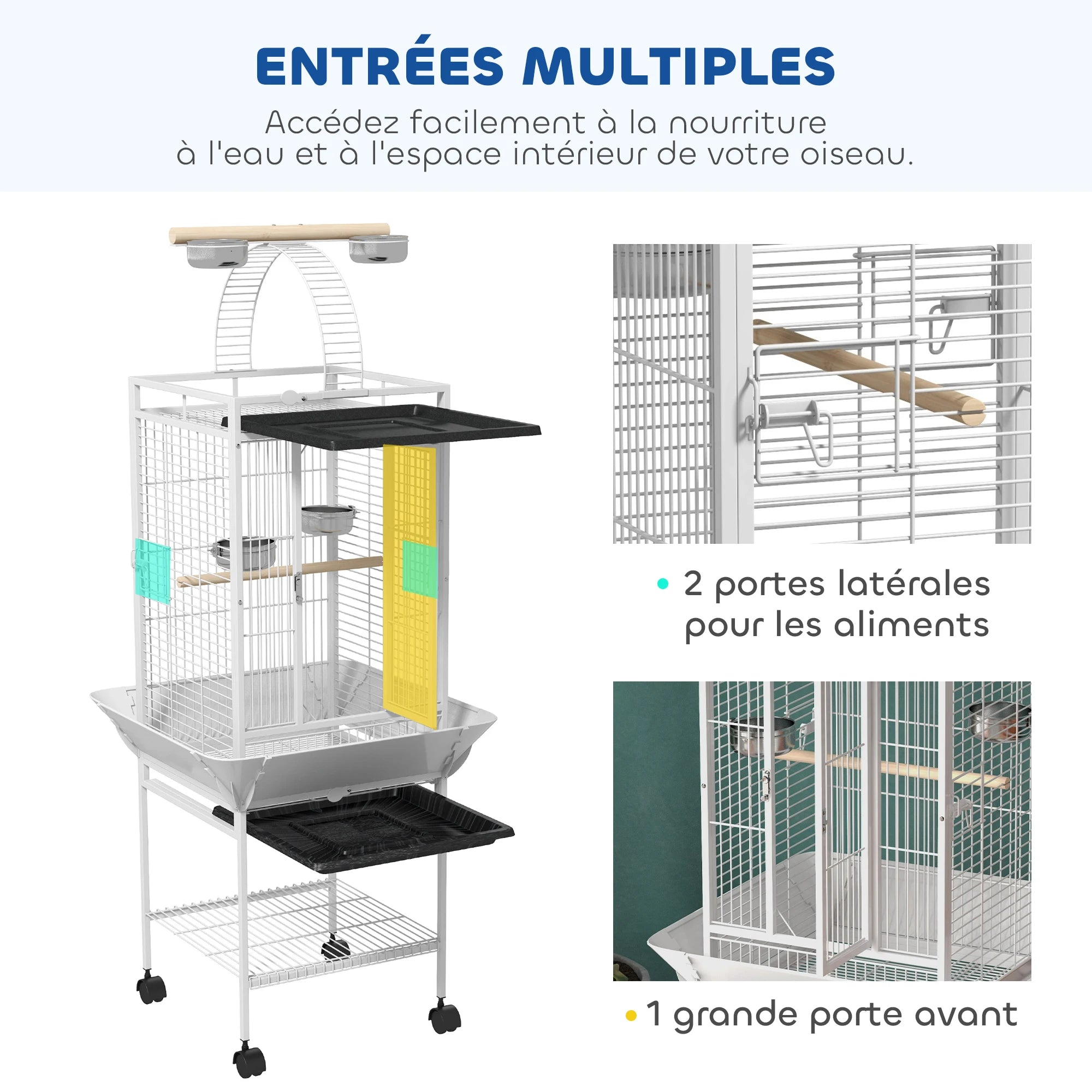 Volière petit et moyen perroquet