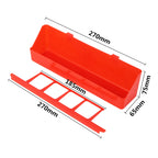 Mangeoire rectangle 6 compartiments