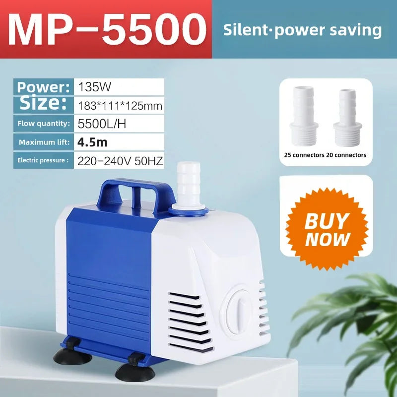 Pompe MP bleue