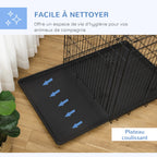 Cage de transport chiens