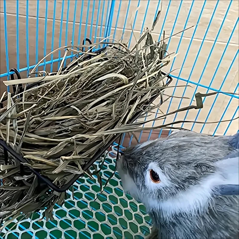 Panier métal pour lapin