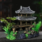 Maison asiatique en résine