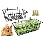 Panier métal pour lapin