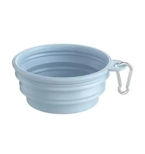 Gamelle pliante en silicone pour chien