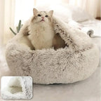 Coussin semi fermé pour chats