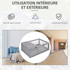 PawHut Maison pour tortues de terre