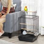 Cage toit ouvrant petit perroquet