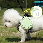 Gamelle pliante en silicone pour chien