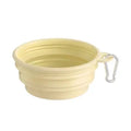Gamelle pliante en silicone pour chien