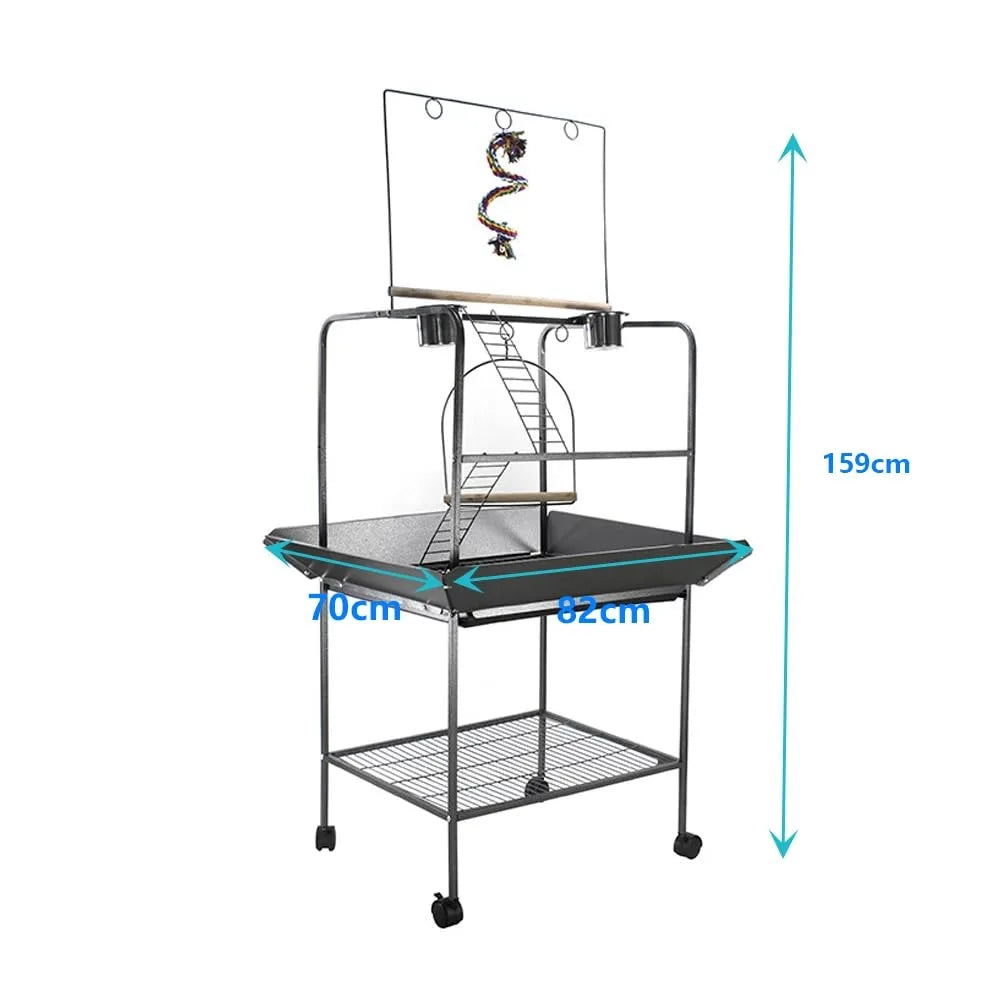 Support de jeu oiseaux, perchoir perroquet
