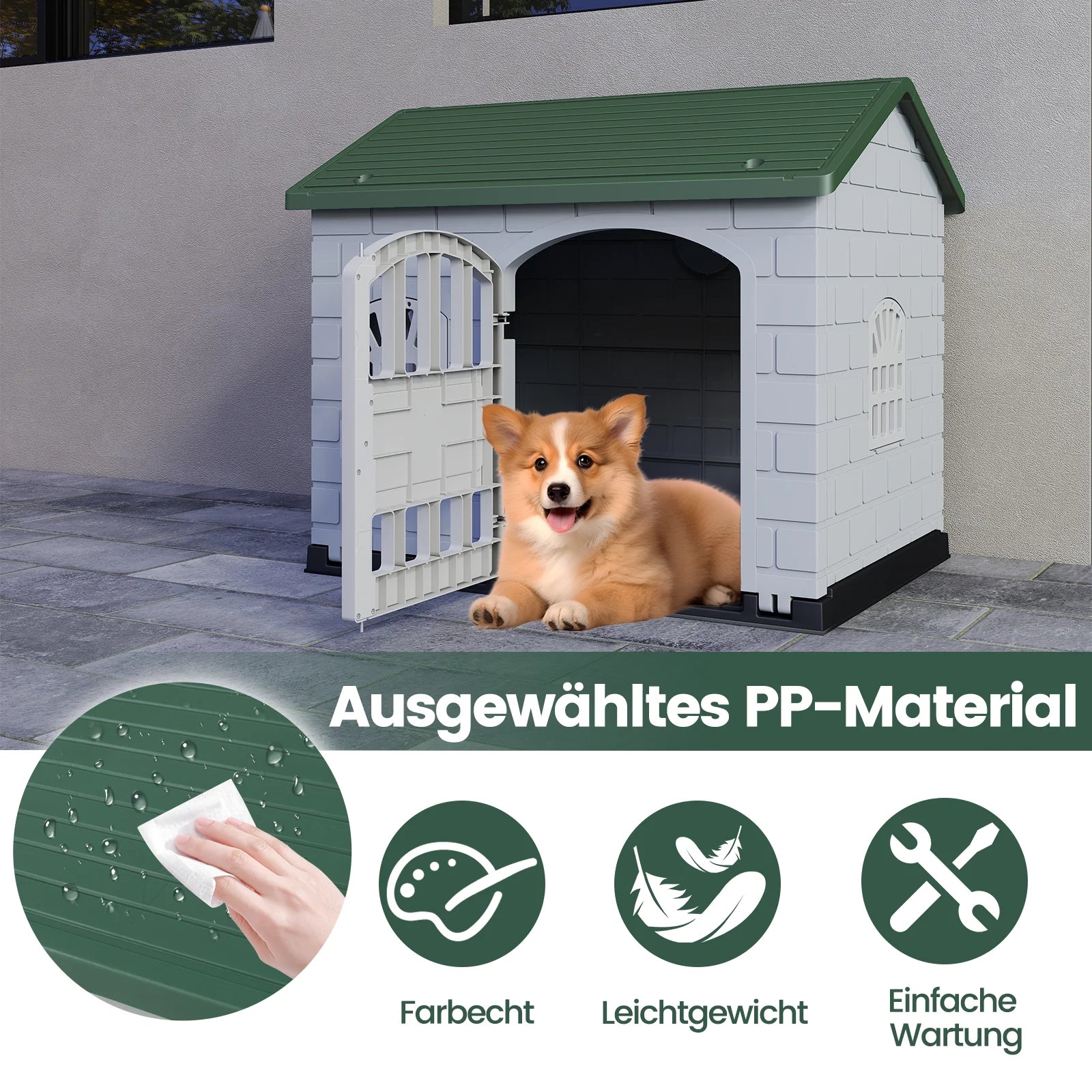 Niche plastique petit chien
