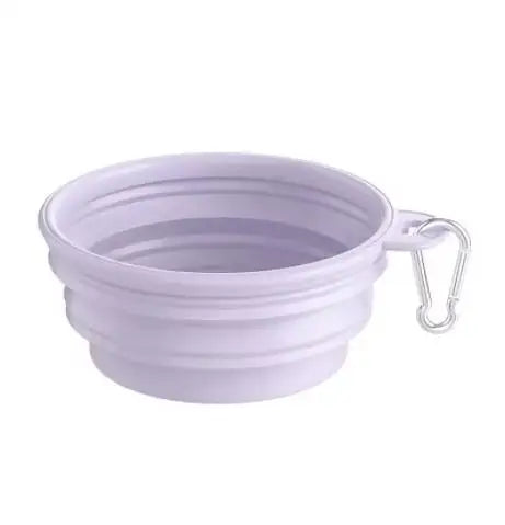 Gamelle pliante en silicone pour chien