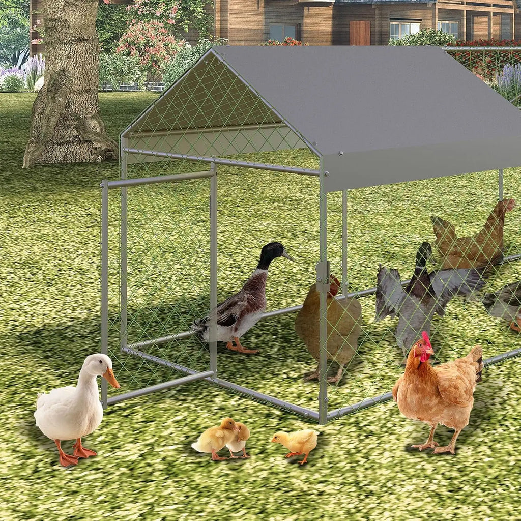 Enclos à poulets 305x102x102 cm
