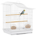 Cage à oiseaux toit en vague
