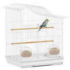 Cage à oiseaux toit en vague