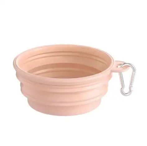 Gamelle pliante en silicone pour chien