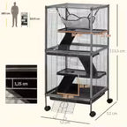 Cage à furet ou chinchilla mi-basse