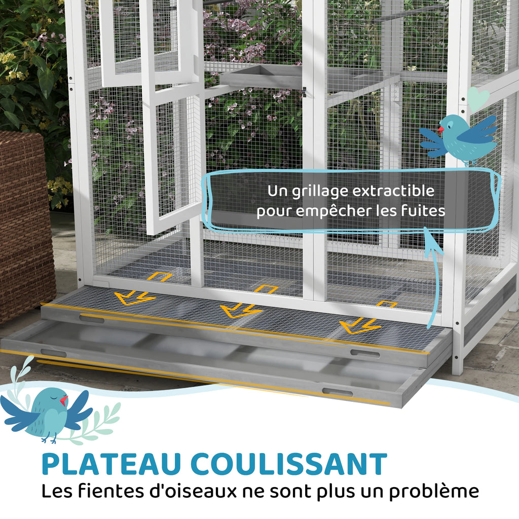 Cage XXL bois, intérieur ou extérieur