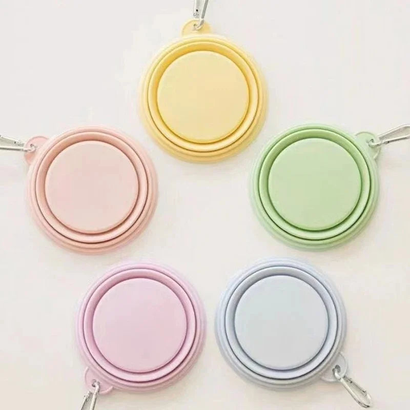Gamelle pliante en silicone pour chien