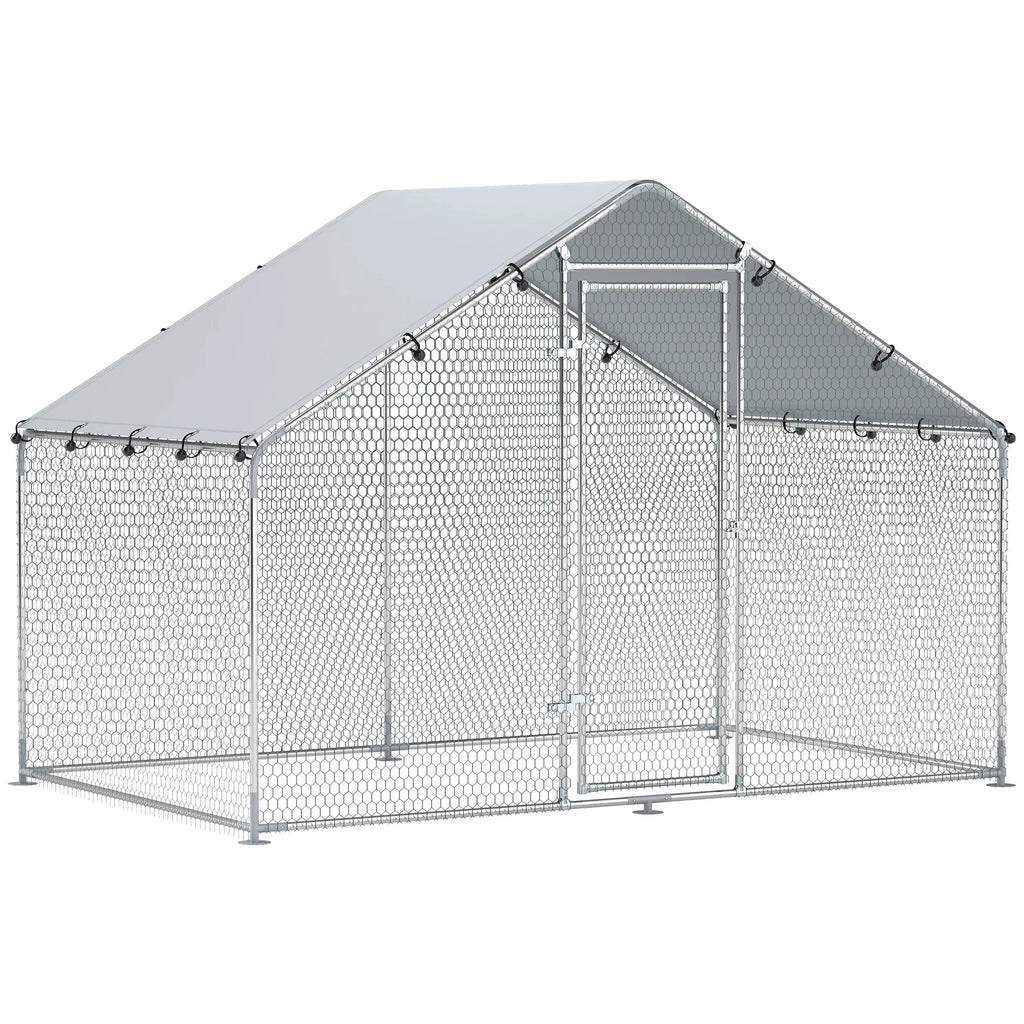 PawHut Enclos poulailler 5,1 m²