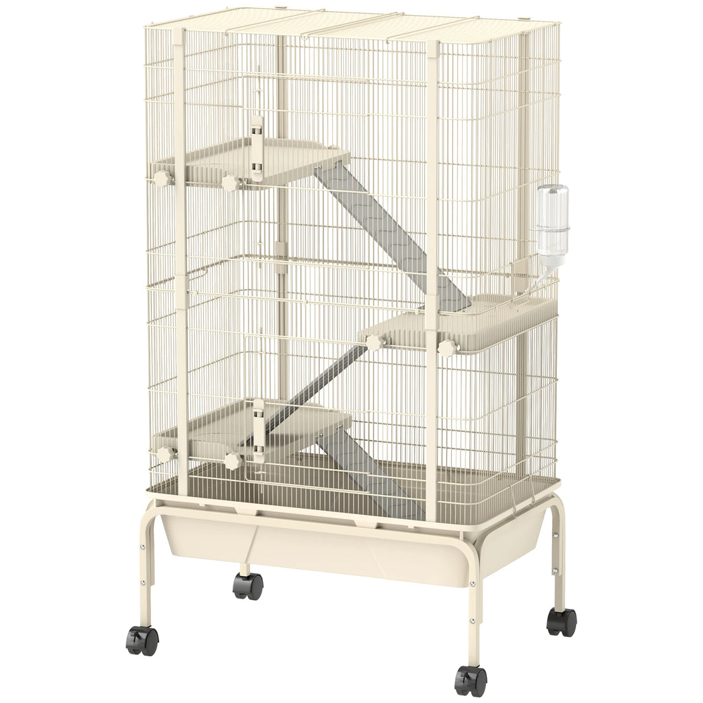 Cage blanche pour furet ou chinchilla