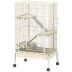 Cage blanche pour furet ou chinchilla
