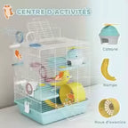 Petite cage équipée pour rongeur
