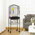 Cage toit ouvrant support roulant