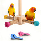 Perchoir a perroquet fixation cage