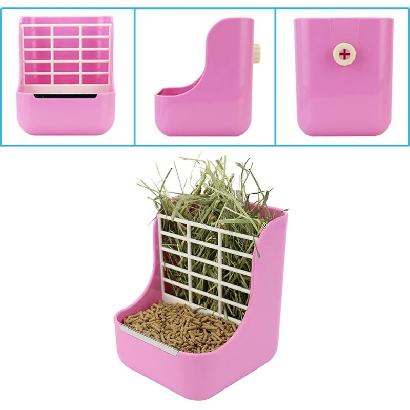 Mangeoire à lapin 2 en 1