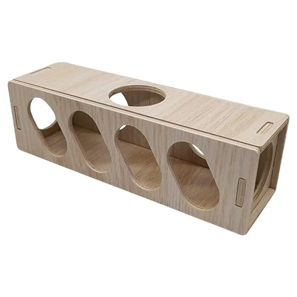 Tunnel carré en bois