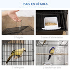 Cage à oiseaux design maison