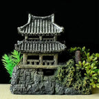 Maison asiatique en résine