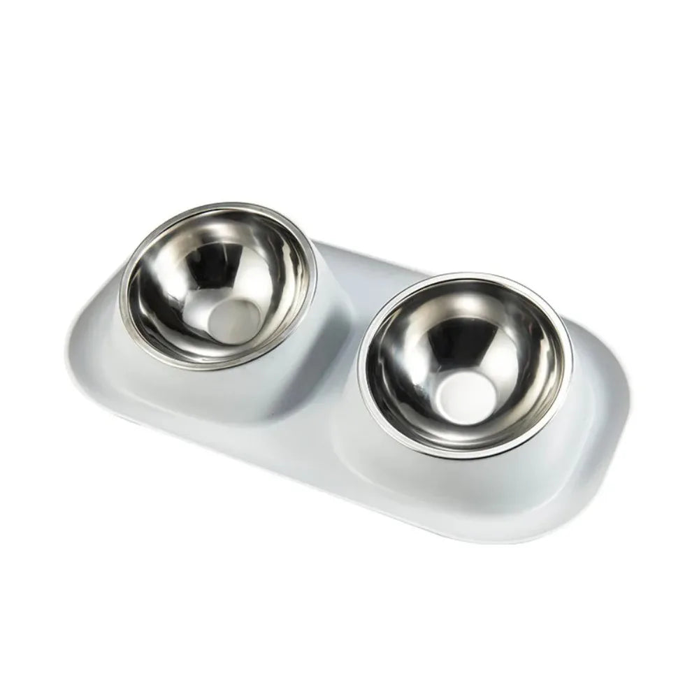 Support double gamelles + 2 gamelles