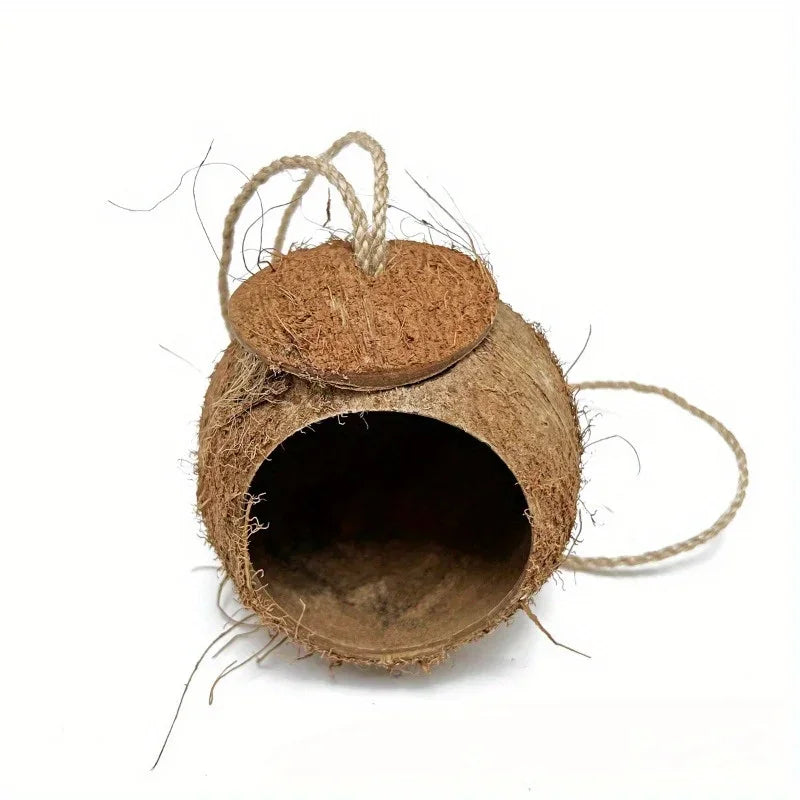 Nid d’oiseaux extérieur en coco