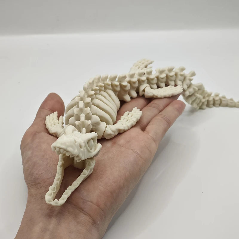 Squelette dinosaure en résine