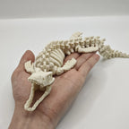 Squelette dinosaure en résine