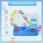 Petite cage équipée pour rongeur