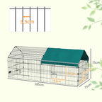 Enclos à poules L185 cm