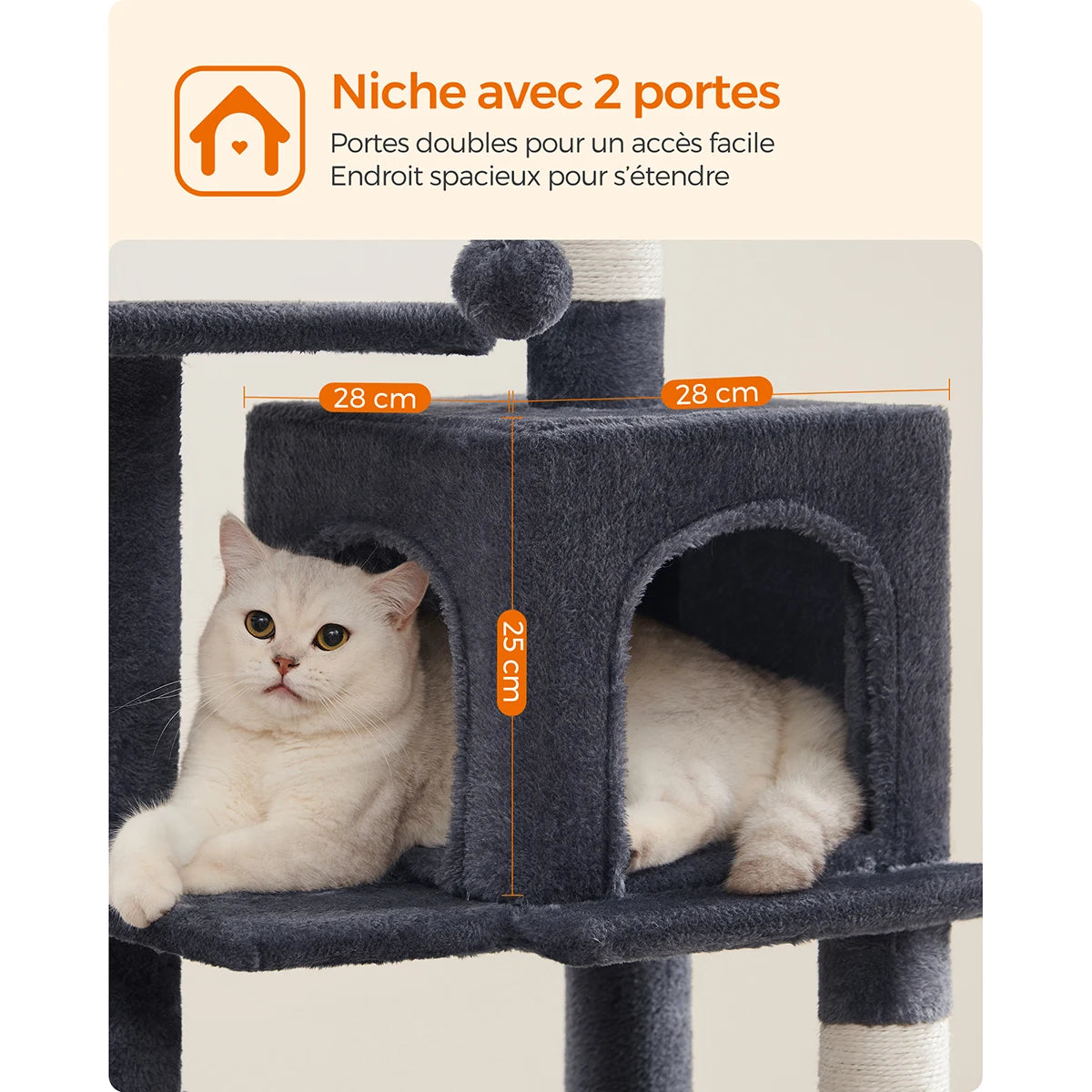 Arbre à chats complet Feandrea