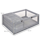 PawHut Maison pour tortues de terre