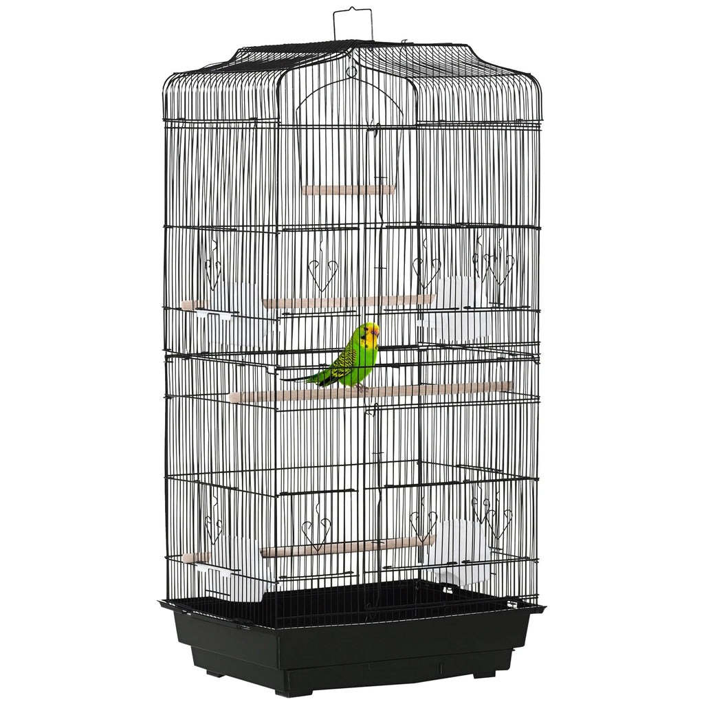 Volière à oiseaux double porte