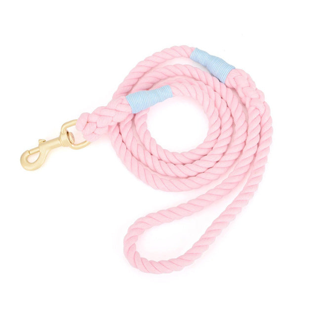 Laisse en corde tressé, pour chien