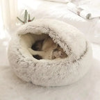 Coussin semi fermé pour chats