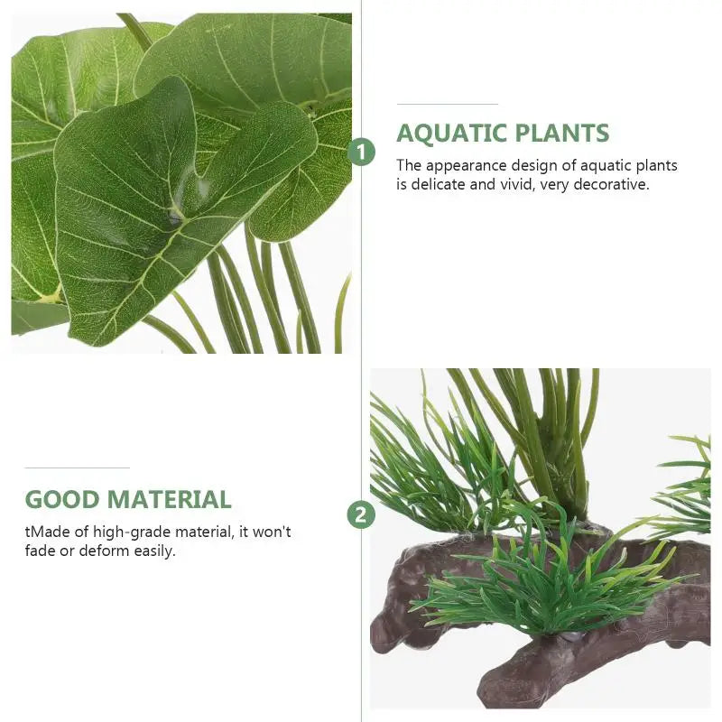 Plante en plastique Anubias